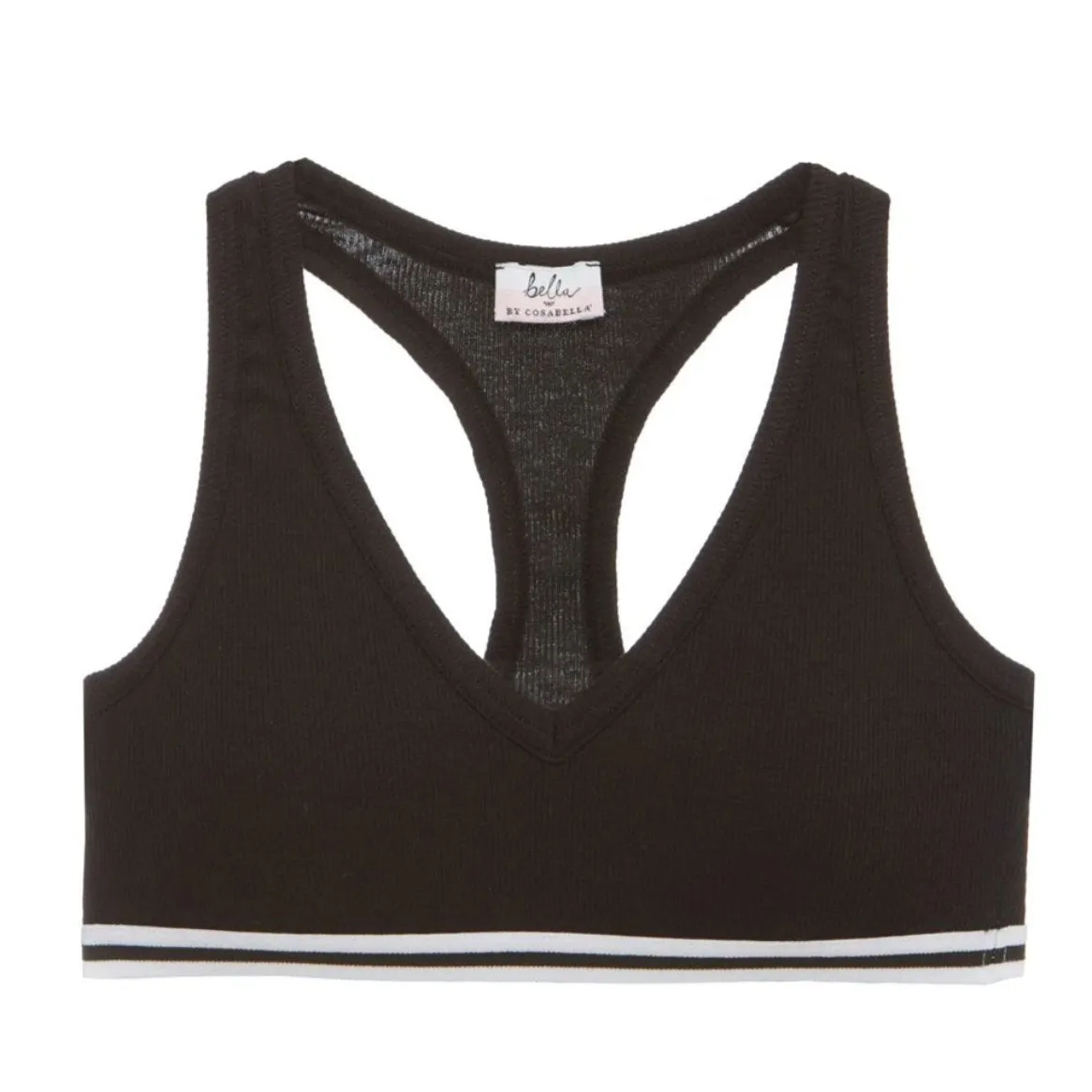 Cosabella Teen - Ana Racerback Bralette Black