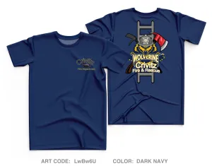 Crivitz fire and rescue Core Men's SS Performance Tee - LwBw6U