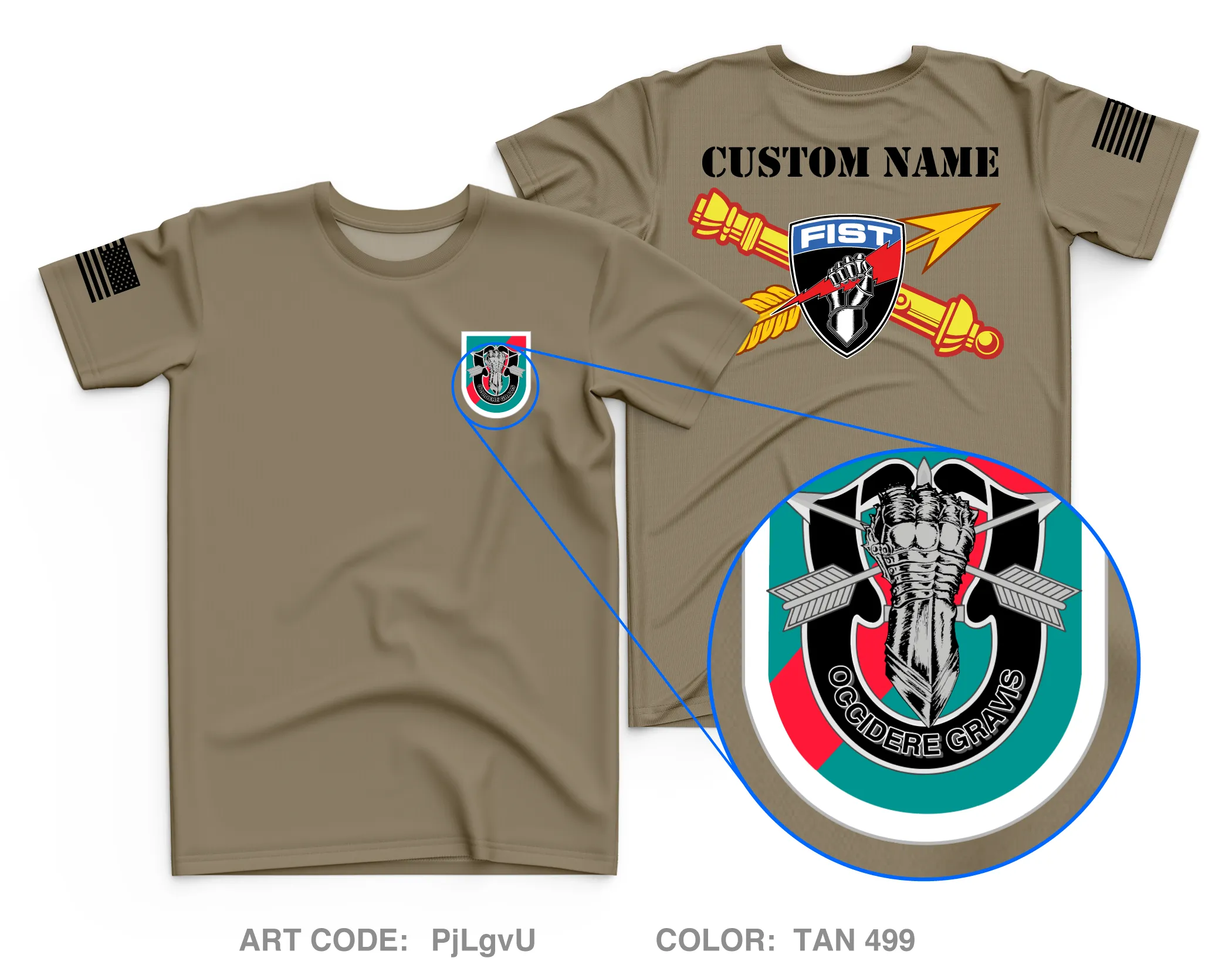 CUSTOM 3|20 SFG(A) Core Men's SS Performance Tee - PjLgvU
