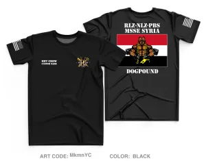 CUSTOM A Co. 68th DSSB, 4DSB Core Men's SS Performance Tee - MkmnYC