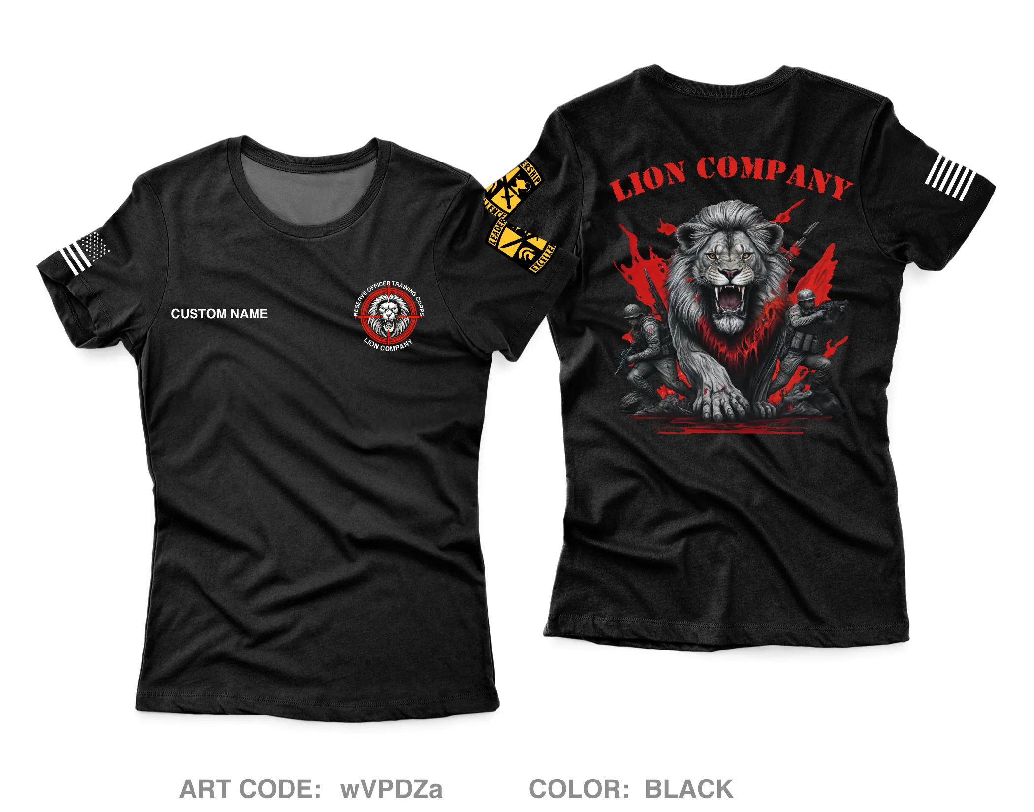 CUSTOM Lion Company Core Women's SS Performance Tee - wVPDZa