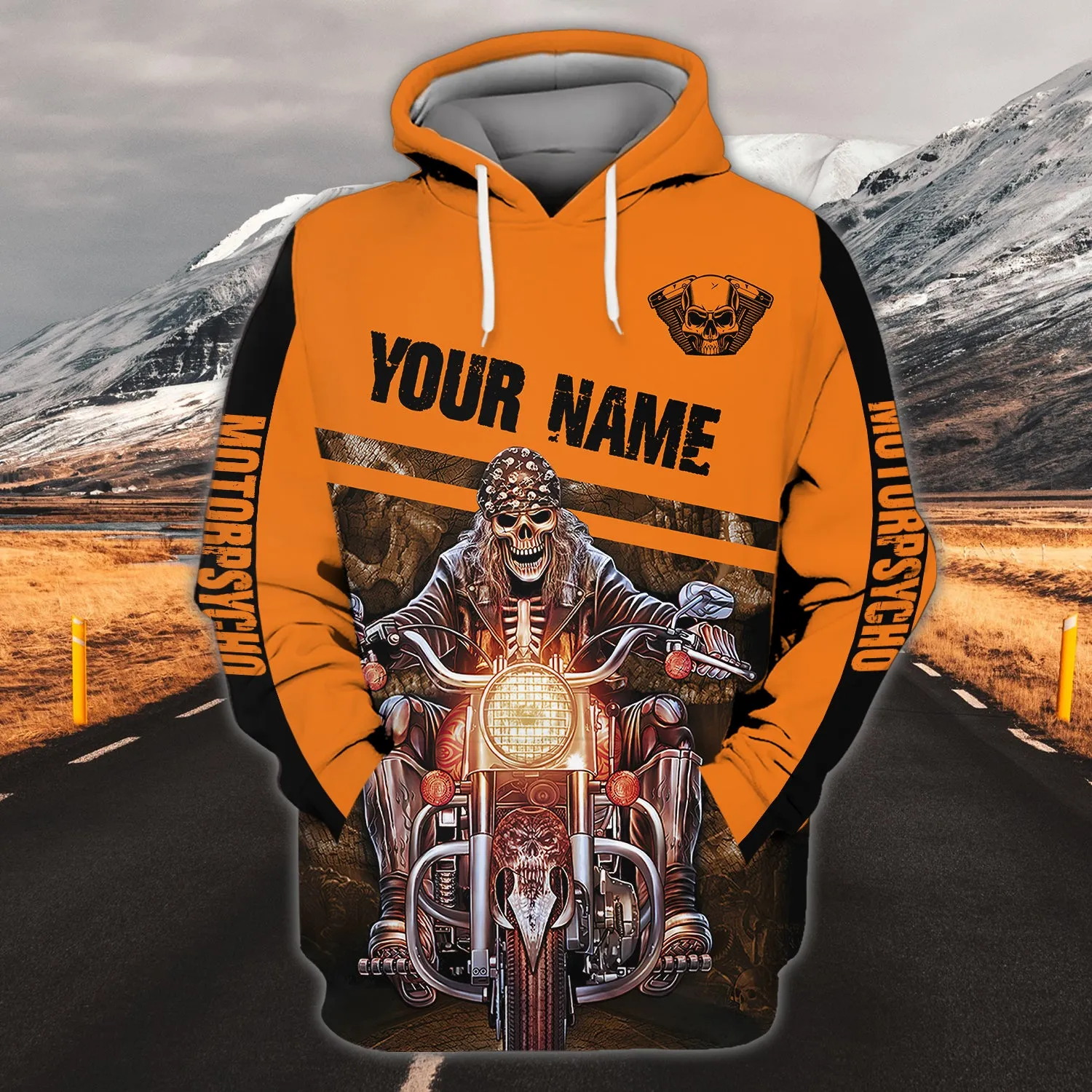 Custom Name-Hoodie-Motorpsycho-HTV