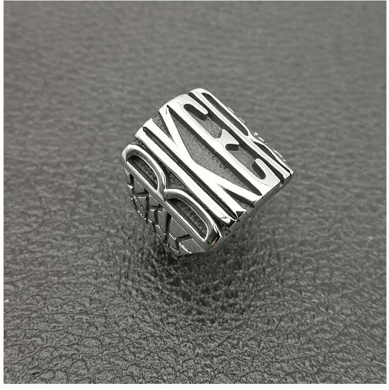 Cycolinks Biker Men's Punk Ring
