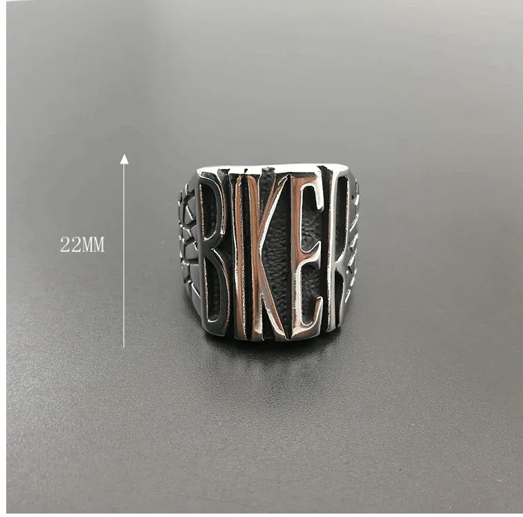 Cycolinks Biker Men's Punk Ring