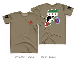 Distro platoon, 1-32 IN BN, 10 MTN DIV Core Men's SS Performance Tee - y4DWNQ