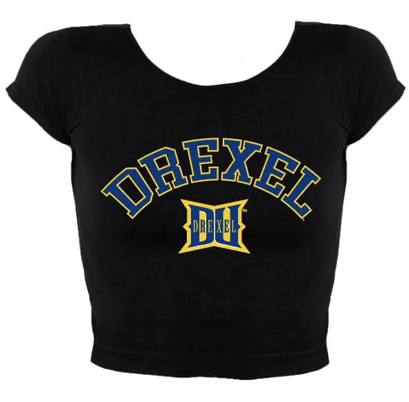 Drexel Black Babydoll Tee