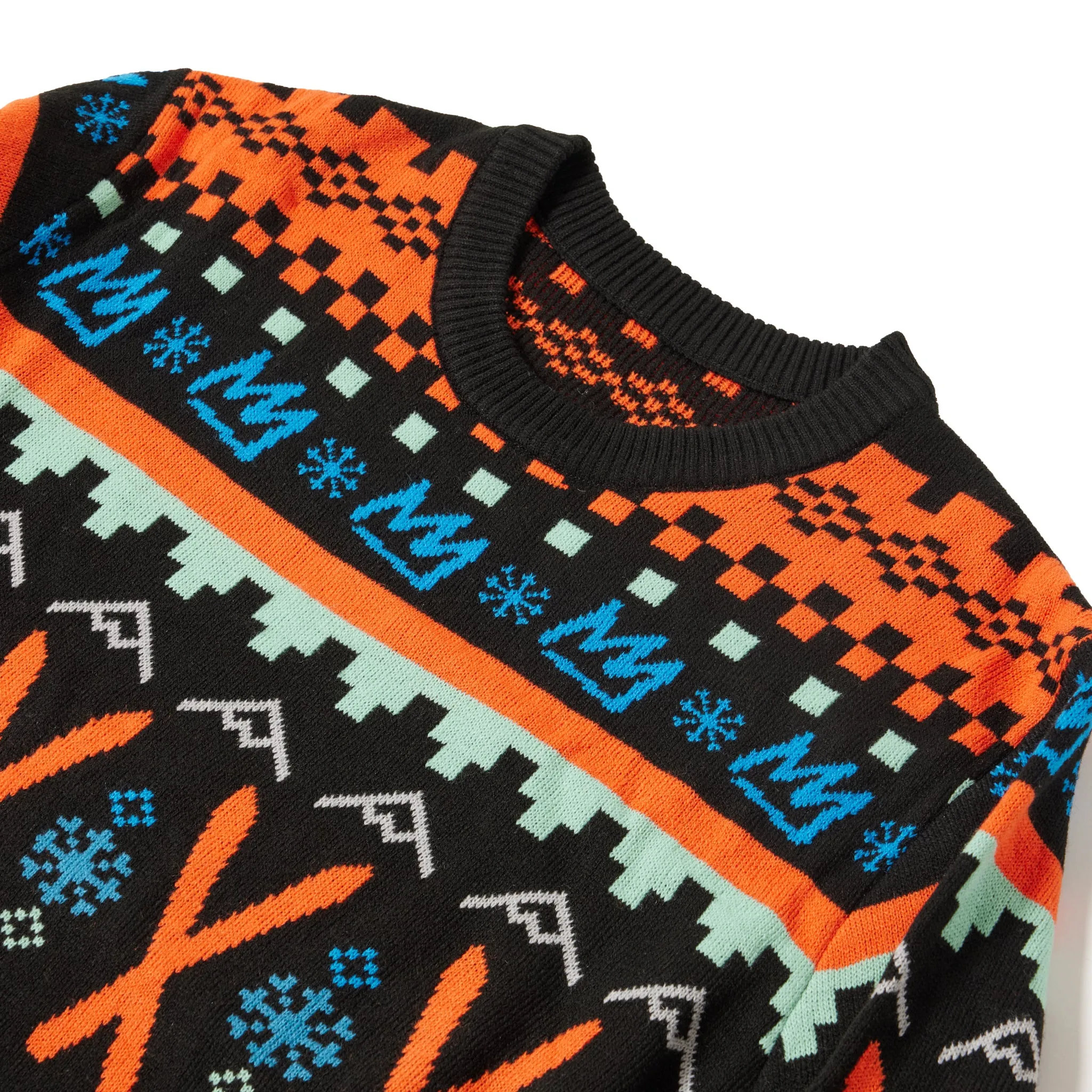 FAIR ISLE PRINTED SWEATER