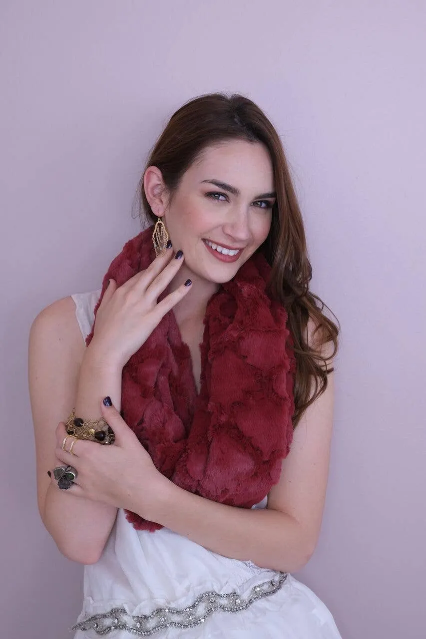 Faux Fur Infinity Scarf