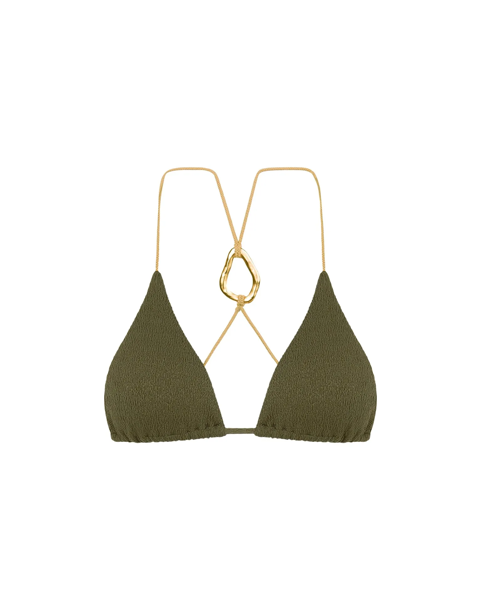 Firenze Adalia T Back Top - Evergreen