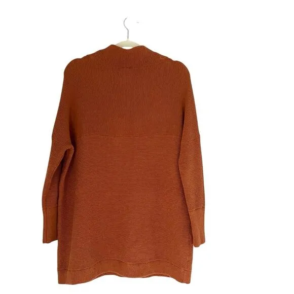Free Pople Ottoman Slouchy Tunic in Siena Sz XS oversized knit pullover tan Y2K