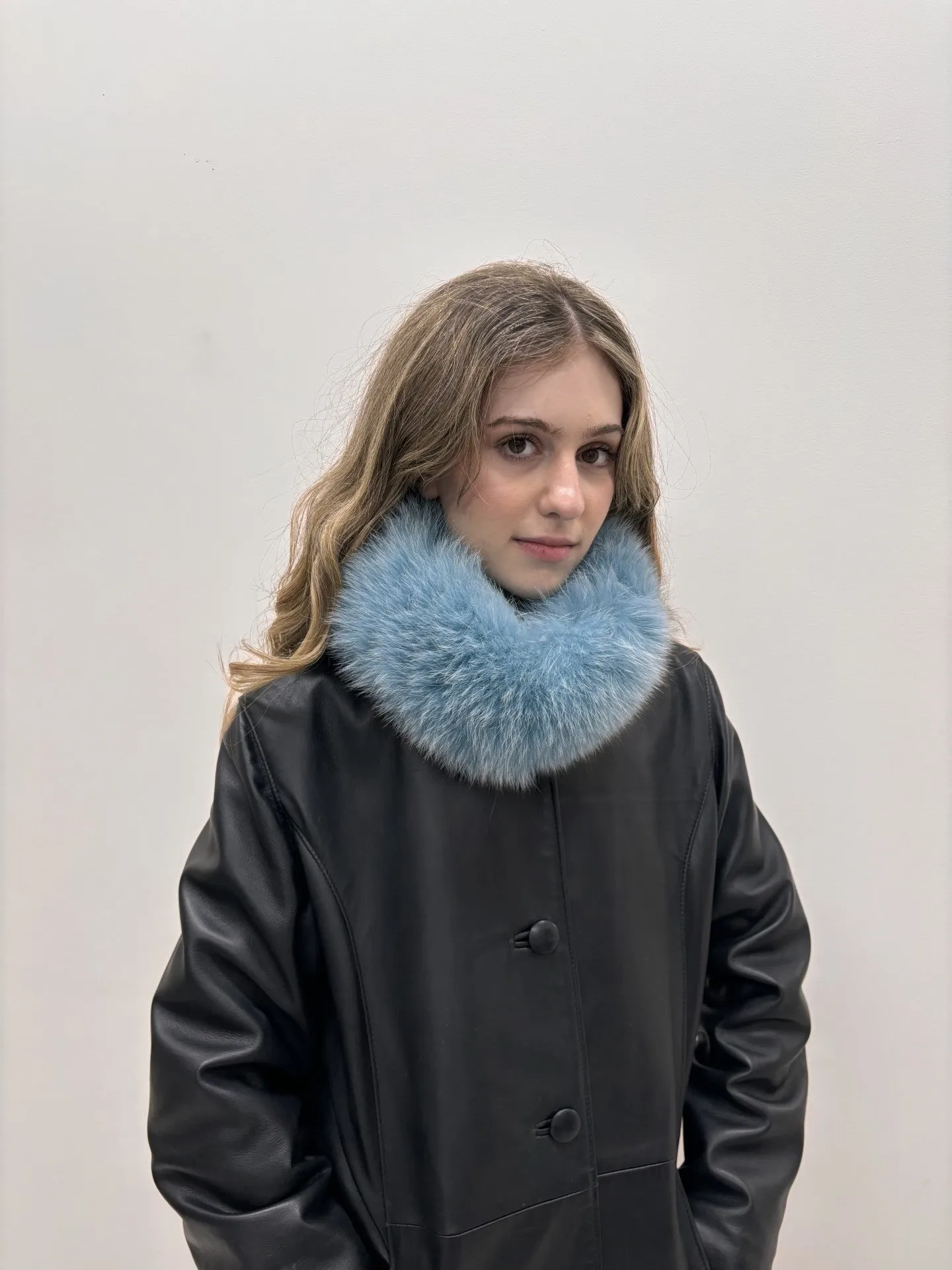 Genuine Fox Fur Versatile Headband & Scarf