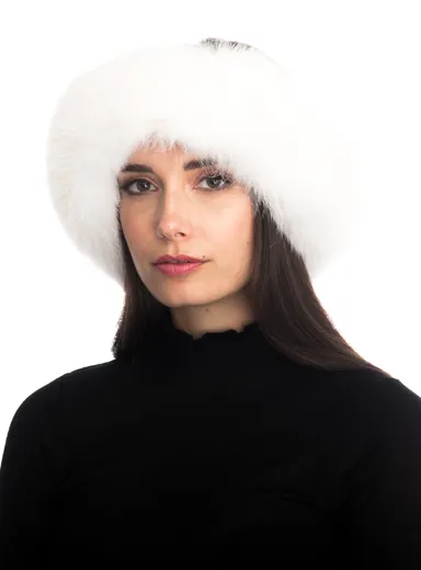 Genuine Fox Fur Versatile Headband & Scarf