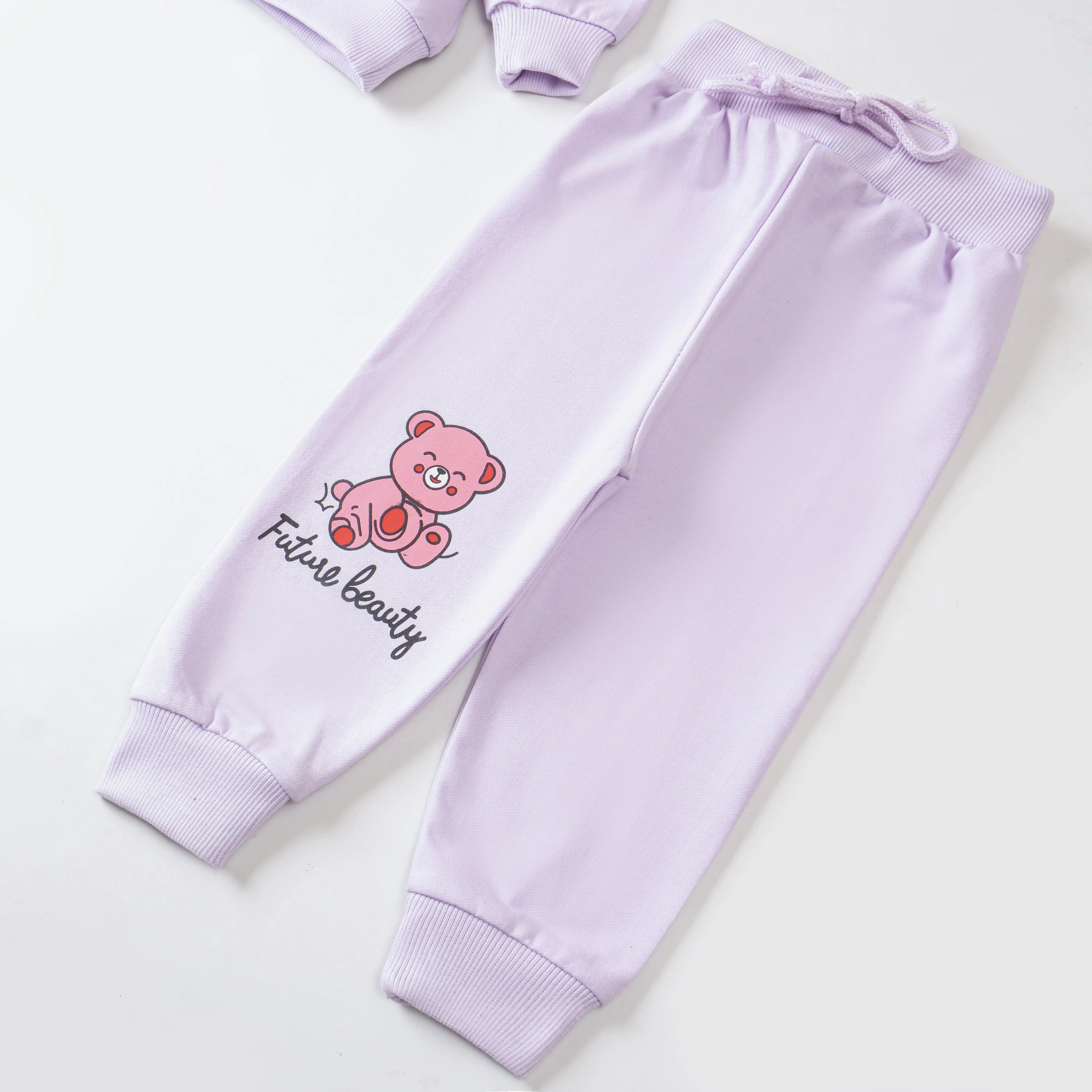 Girls Printed Full Sleeve Suit