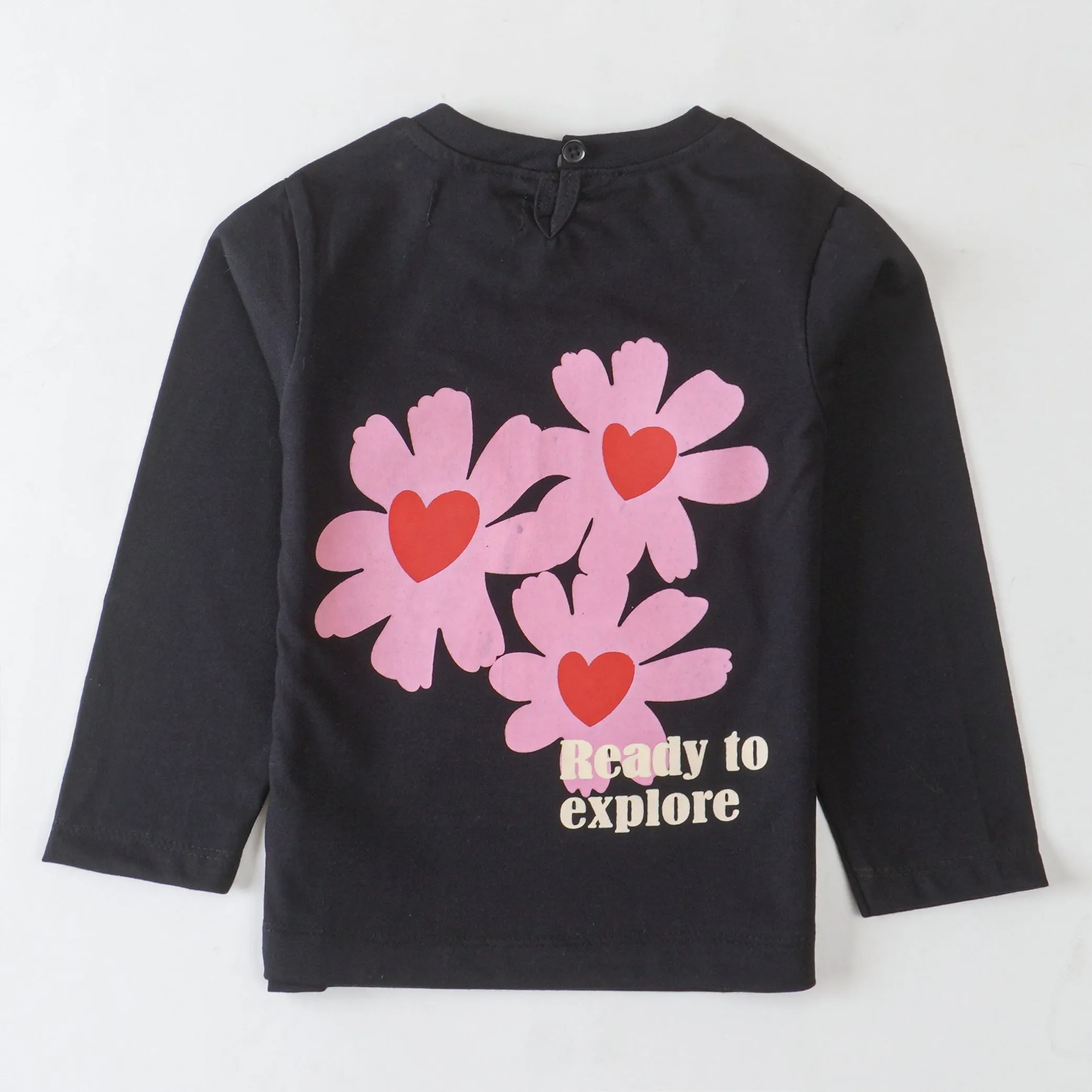 Girls Printed Full Sleeve Suit