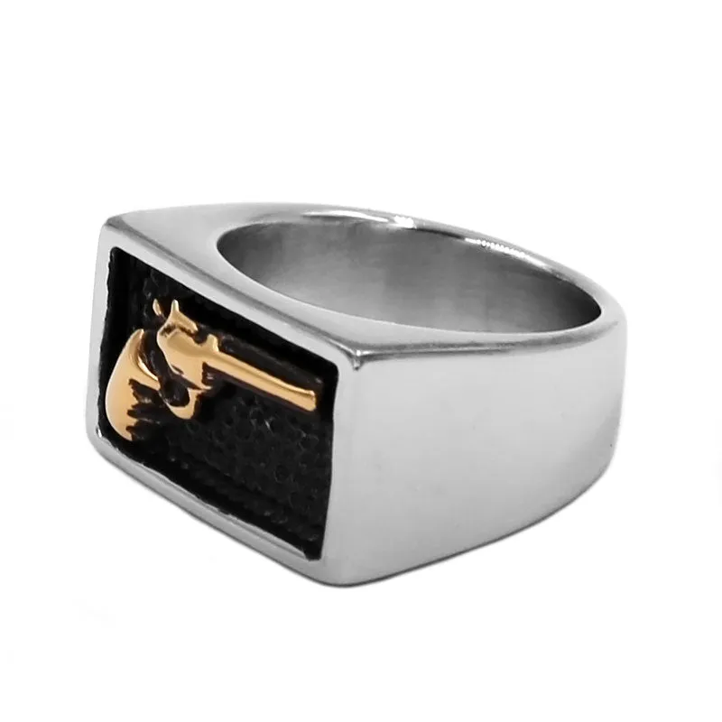 Gold Gun Ring