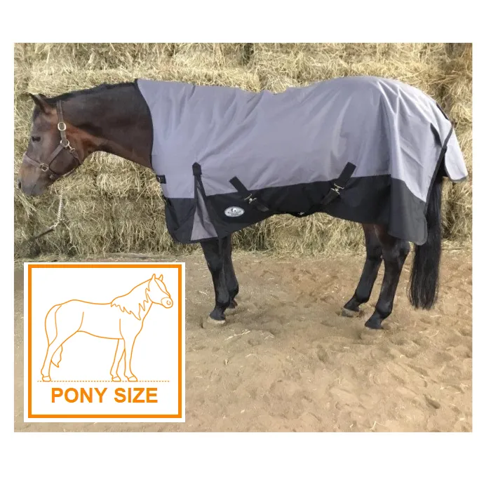 Goliath Storm High Neck Pony Lite Turnout Blanket - 50G   FREE Custom Name Tag!