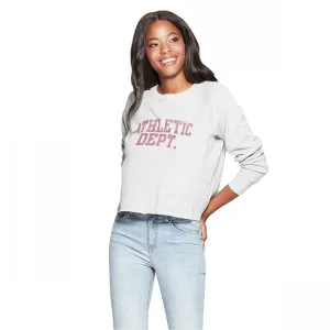 Grayson/Threads Women's Athletic Dept Long Sleeve Cropped Graphic Sweatshirt