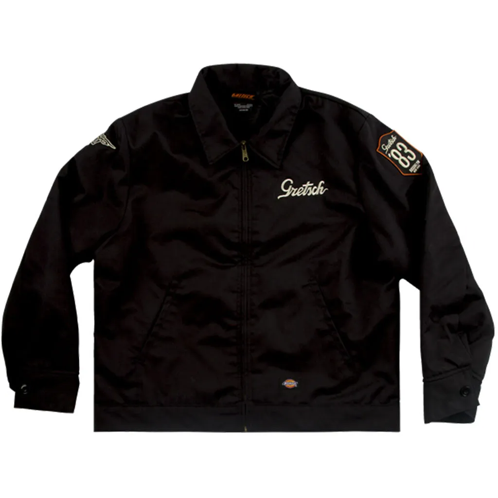 Gretsch® Patch Jacket, Black, XXL