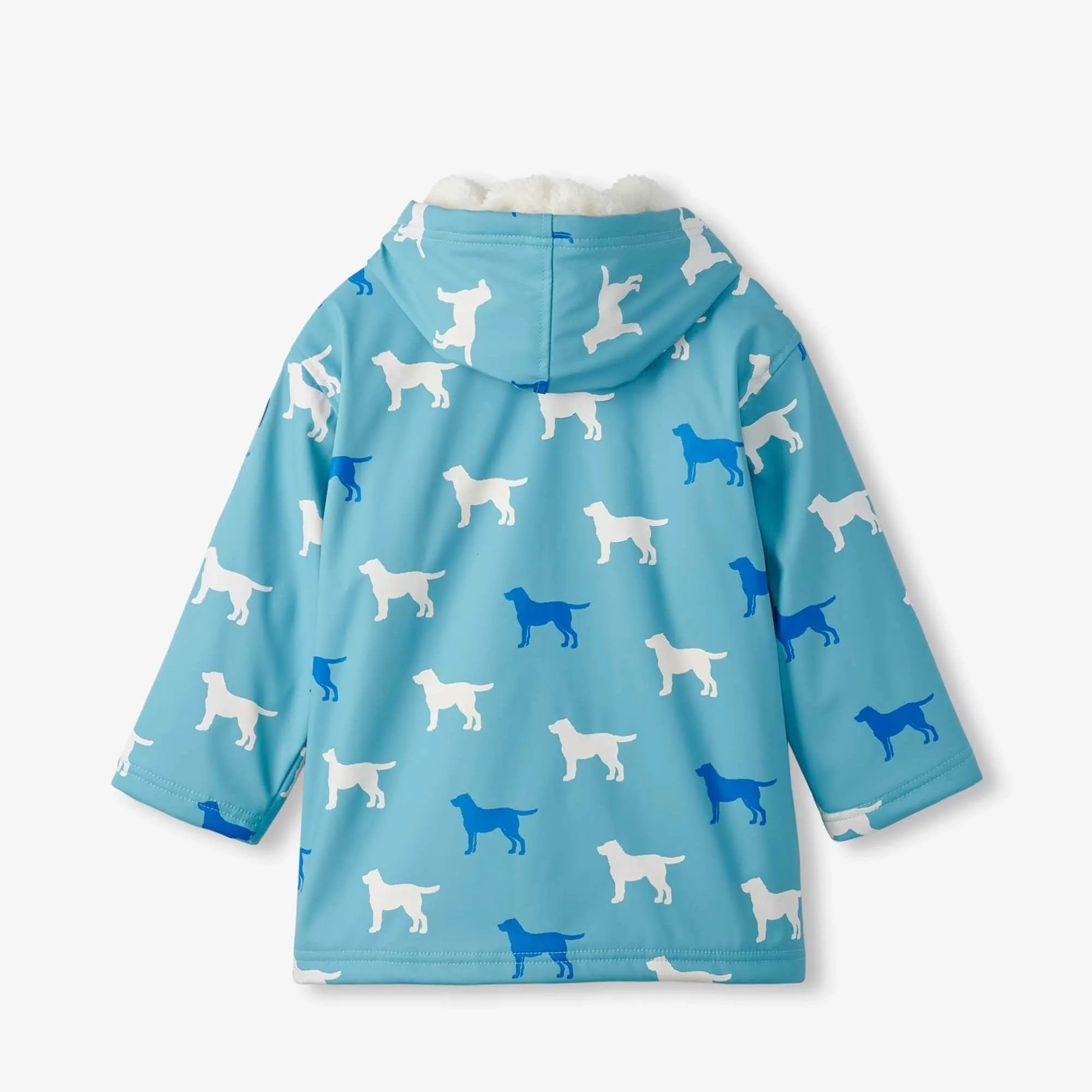 Hatley 'Friendly Labs' Raincoat - Colour Changing