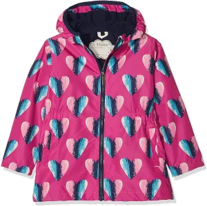 Hatley Hearts Microfibre Rain Jacket (Size: 5)