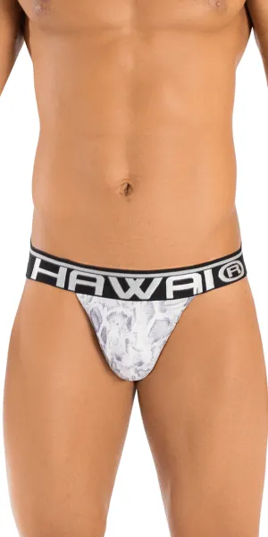 Hawai 41946t Animal Print Athletic Jockstrap Amethyst