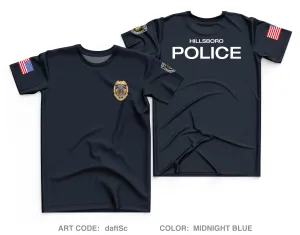 Hillsboro Police Department Core Men's SS Performance Tee - daftSc