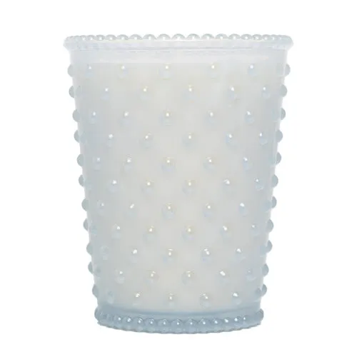 Hobnail Candle - Snow #85