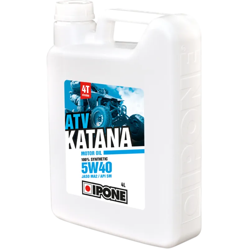 IPONE Katana ATV Motor Oil Full-Synthetic Lubricant 4-Stroke 5W40
