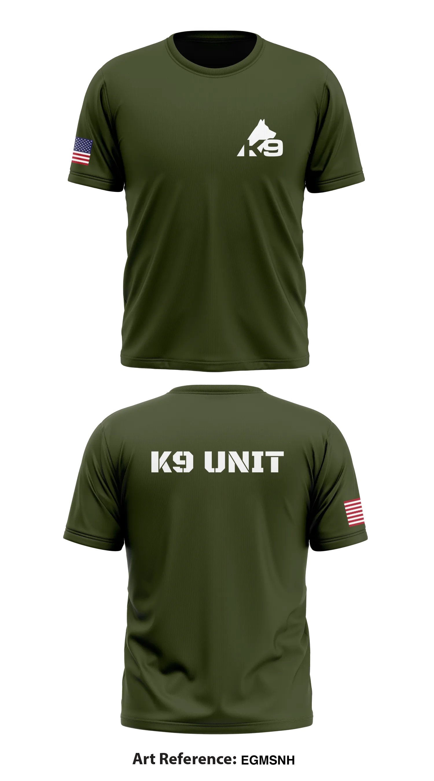 K9 Unit Store 1 Core Men's SS Performance Tee - EgmSNh