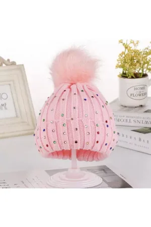 KIDS POM BEANIE