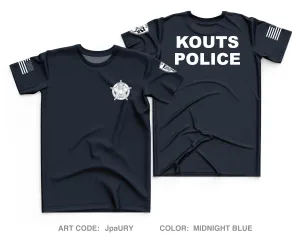 Kouts Police Core Men's SS Performance Tee - JpaURY