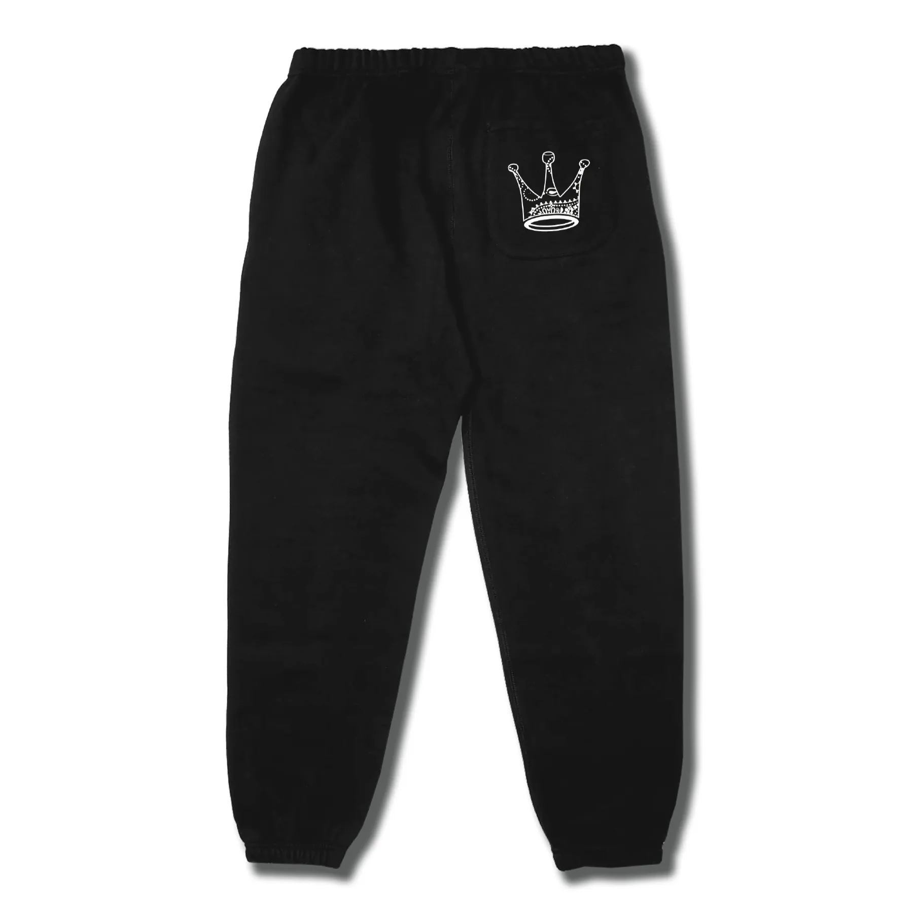 LA Kush Paisley Signature Jogger - Black/White