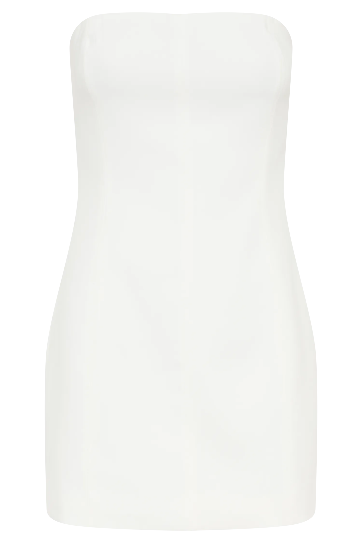 Maci Crepe Mini Dress - White