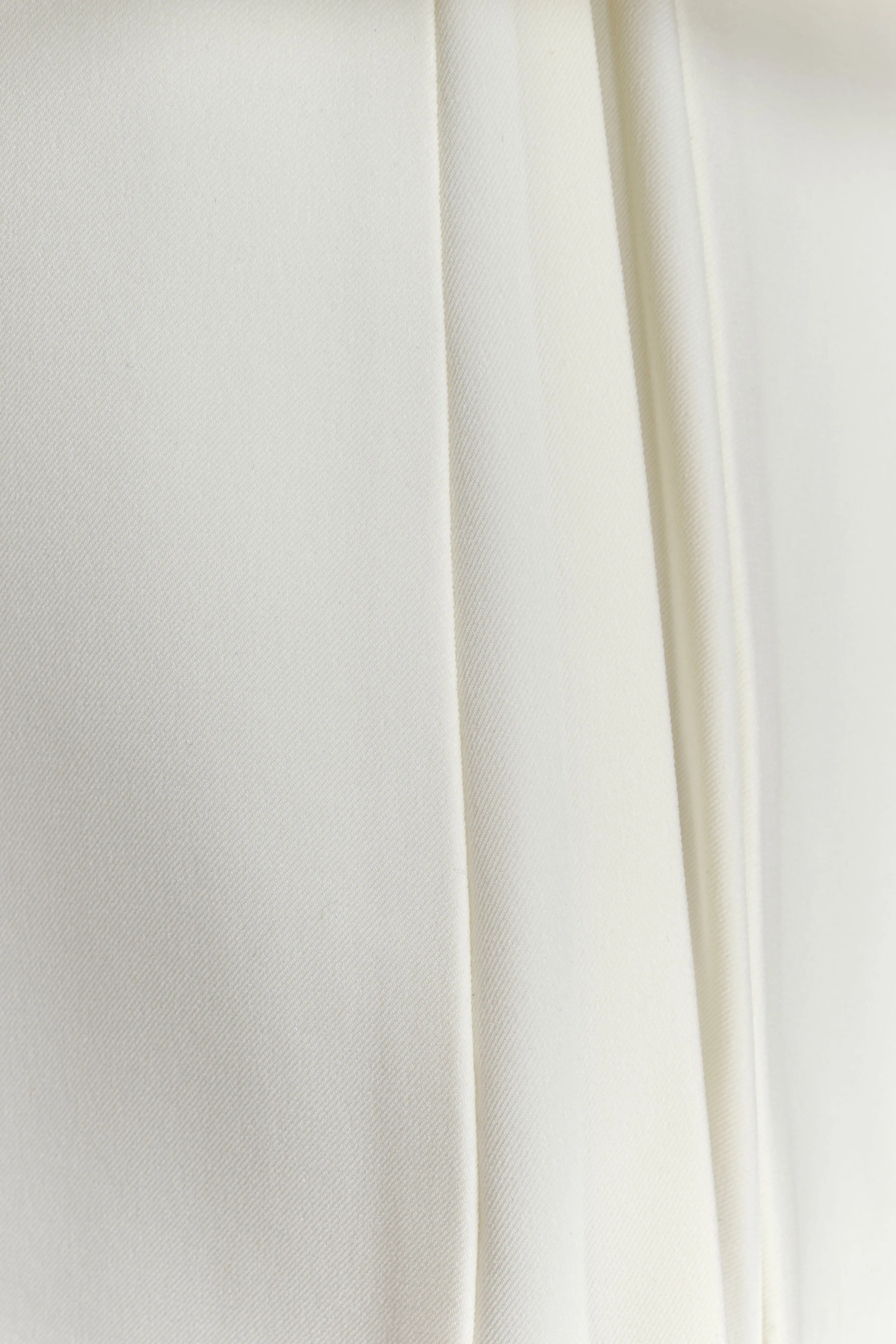 Melinda Mini Skirt With Pleats - Ivory
