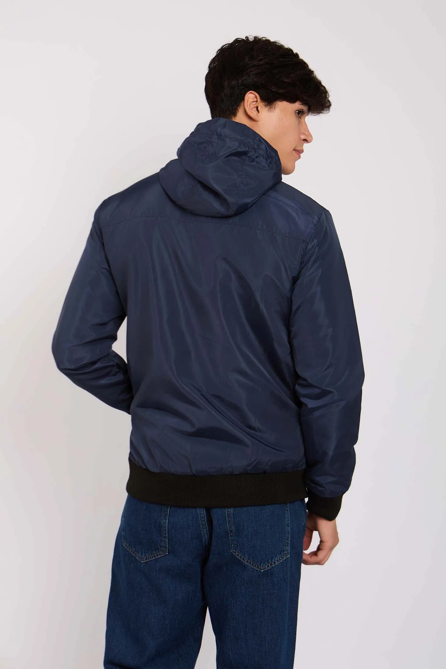 Men Rain Jacket Navy