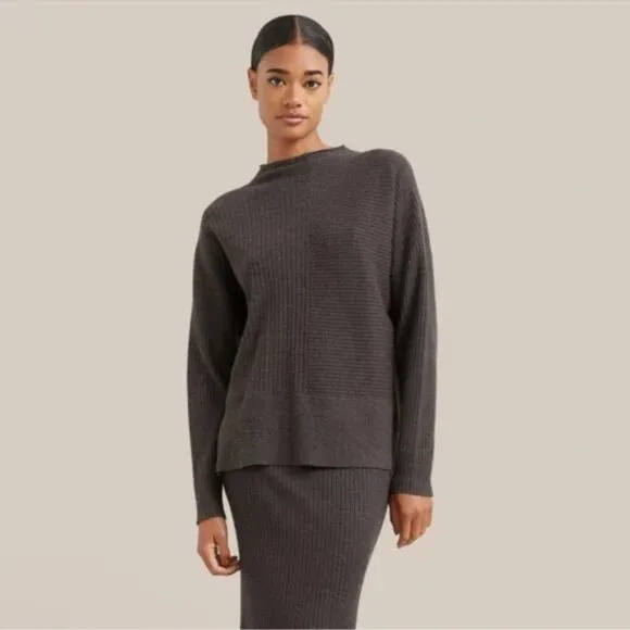 Modern Citizen Juliana Directional Ribbed Sweater