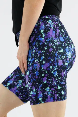 Neon Paint - Casual Mid Shorts