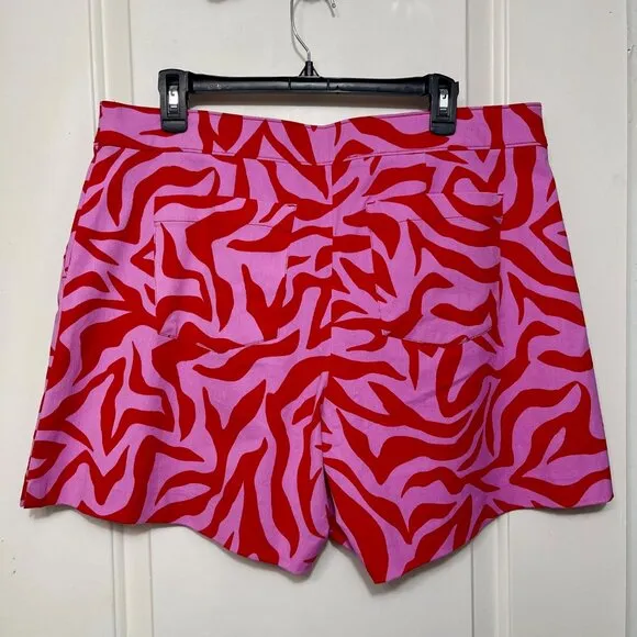 New SPANX ON THE GO PRINT 5.5&quot; SHORTS in Zebra Print  XL