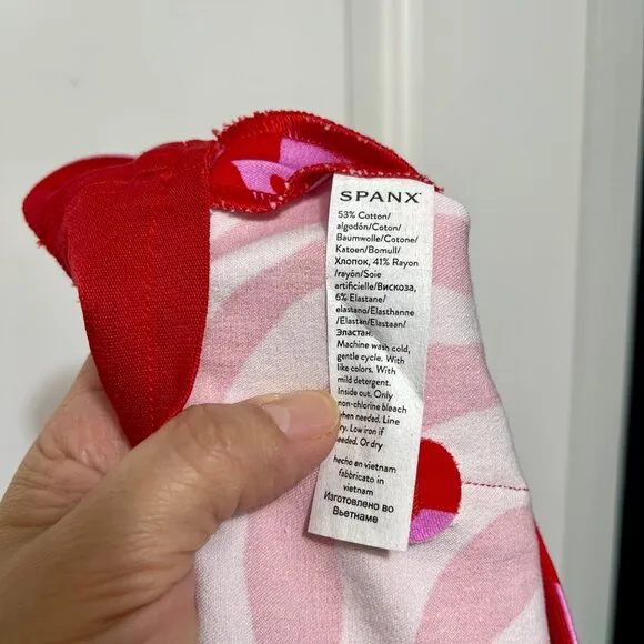 New SPANX ON THE GO PRINT 5.5&quot; SHORTS in Zebra Print  XL