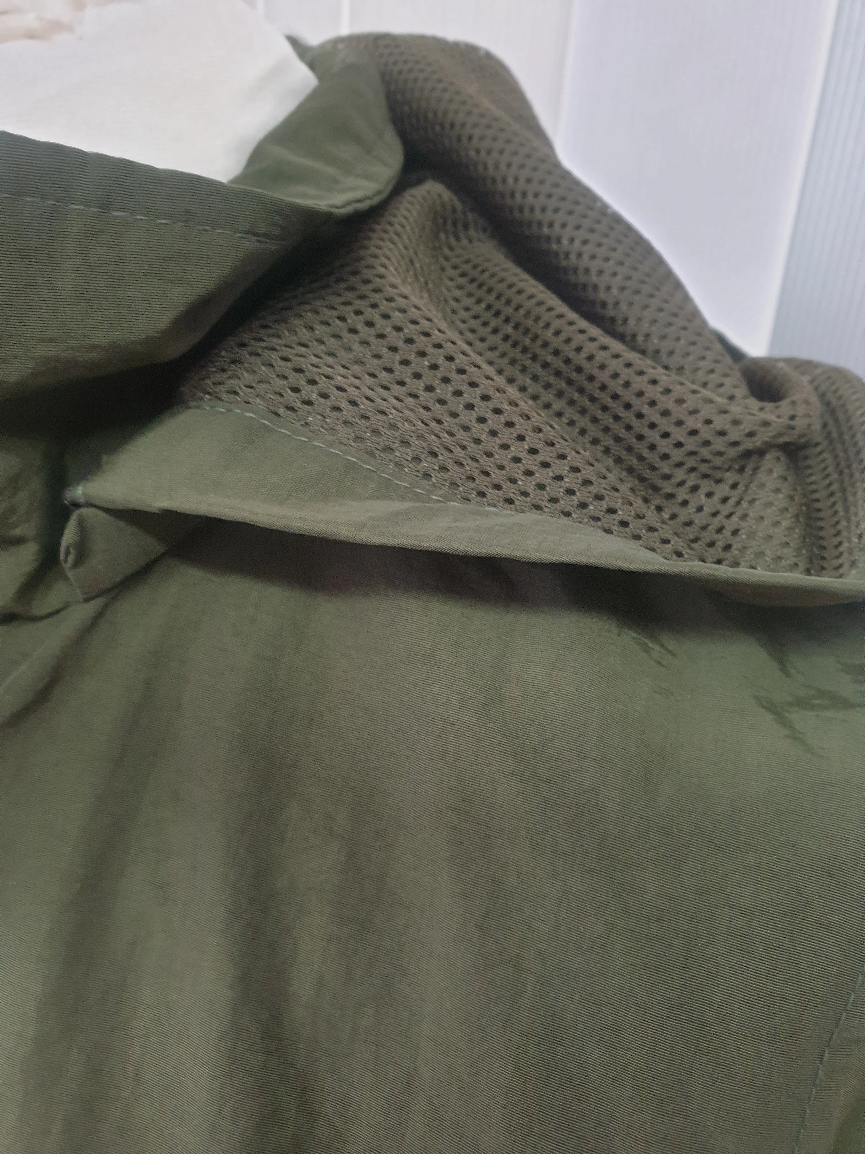NEW WITH TAGS Green HKM showerproof over head  jacket  FREE POSTAGE 🟢