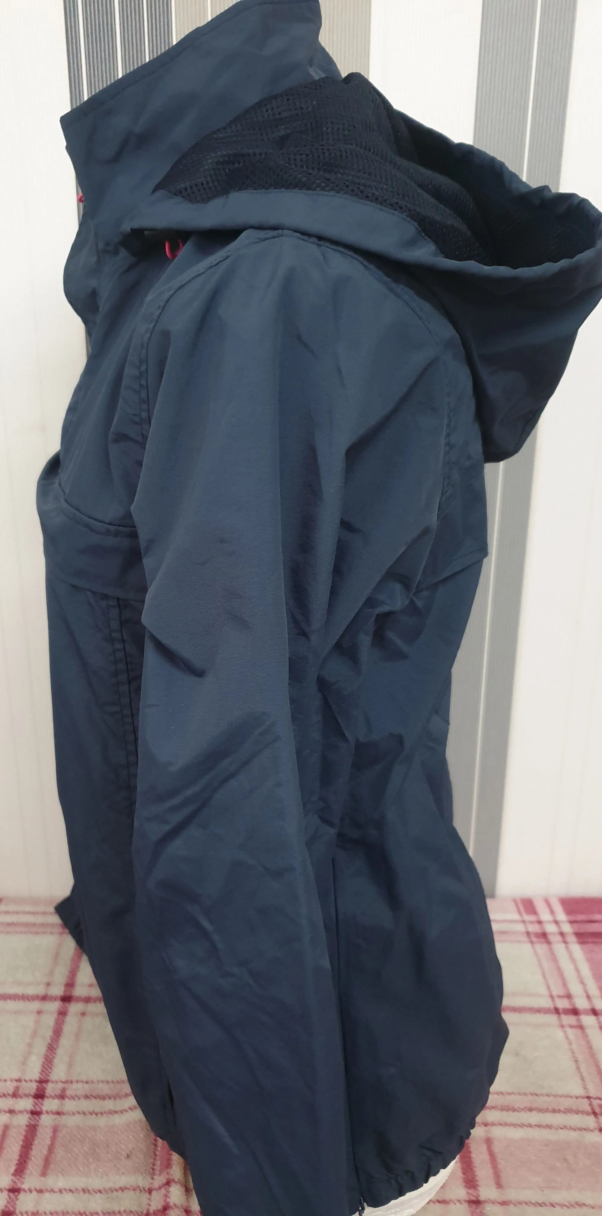 NEW WITH TAGS Navy HKM showerproof over head jacket FREE POSTAGE 🟢