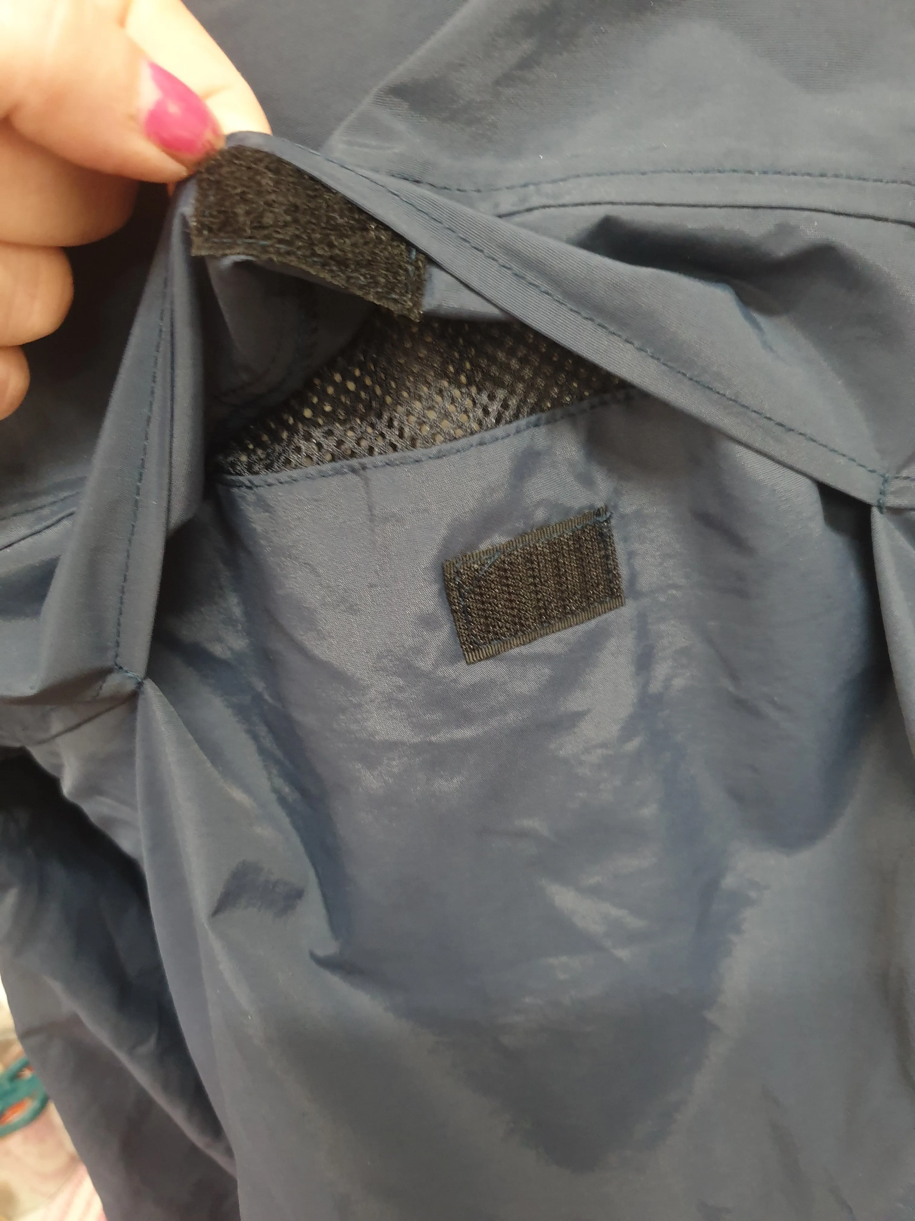 NEW WITH TAGS Navy HKM showerproof over head jacket FREE POSTAGE 🟢