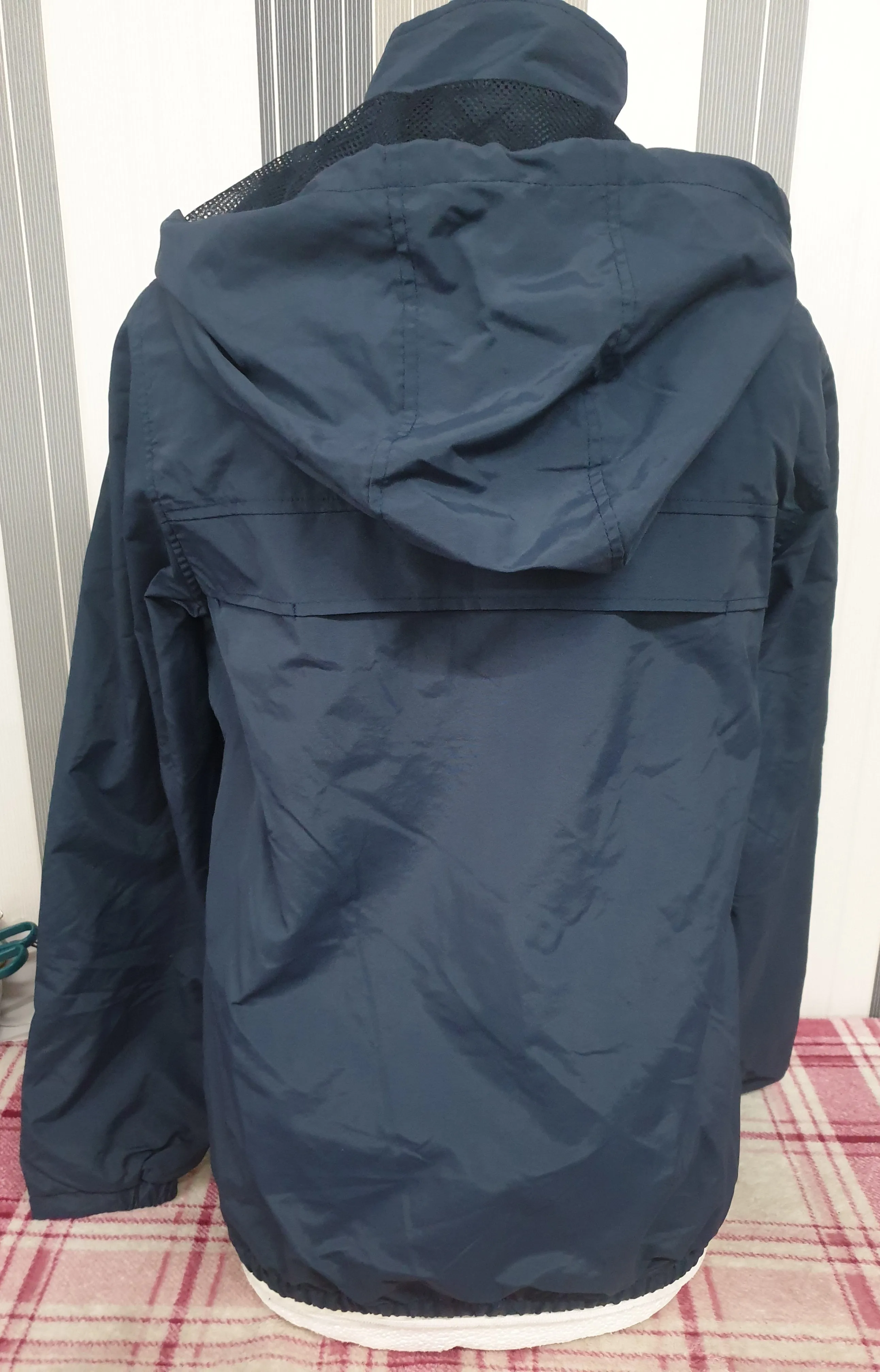 NEW WITH TAGS Navy HKM showerproof over head jacket FREE POSTAGE 🟢