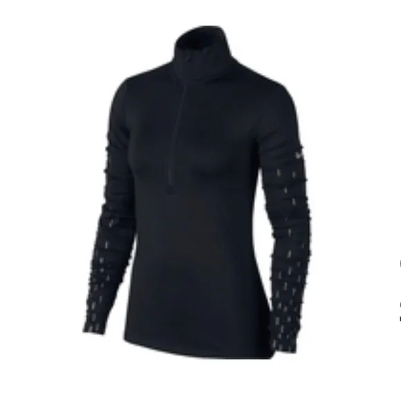 Nike Women’s Pro HyperWarm Linear Rain Performance Jacket