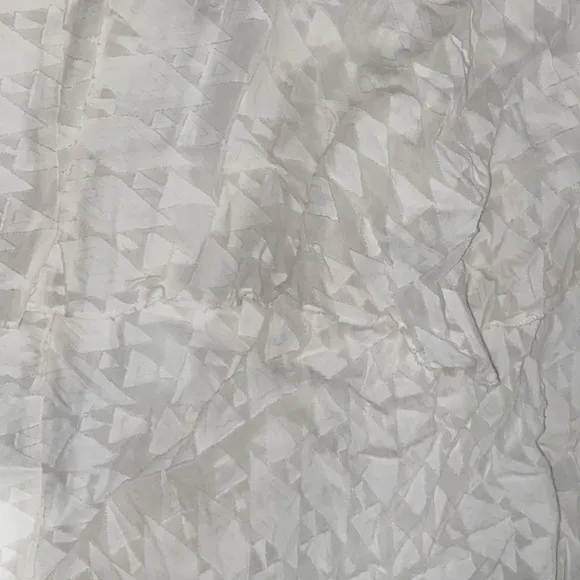 NWT REBECCA TAYLOR Ice Cap Fil Coupe skirt In Snow