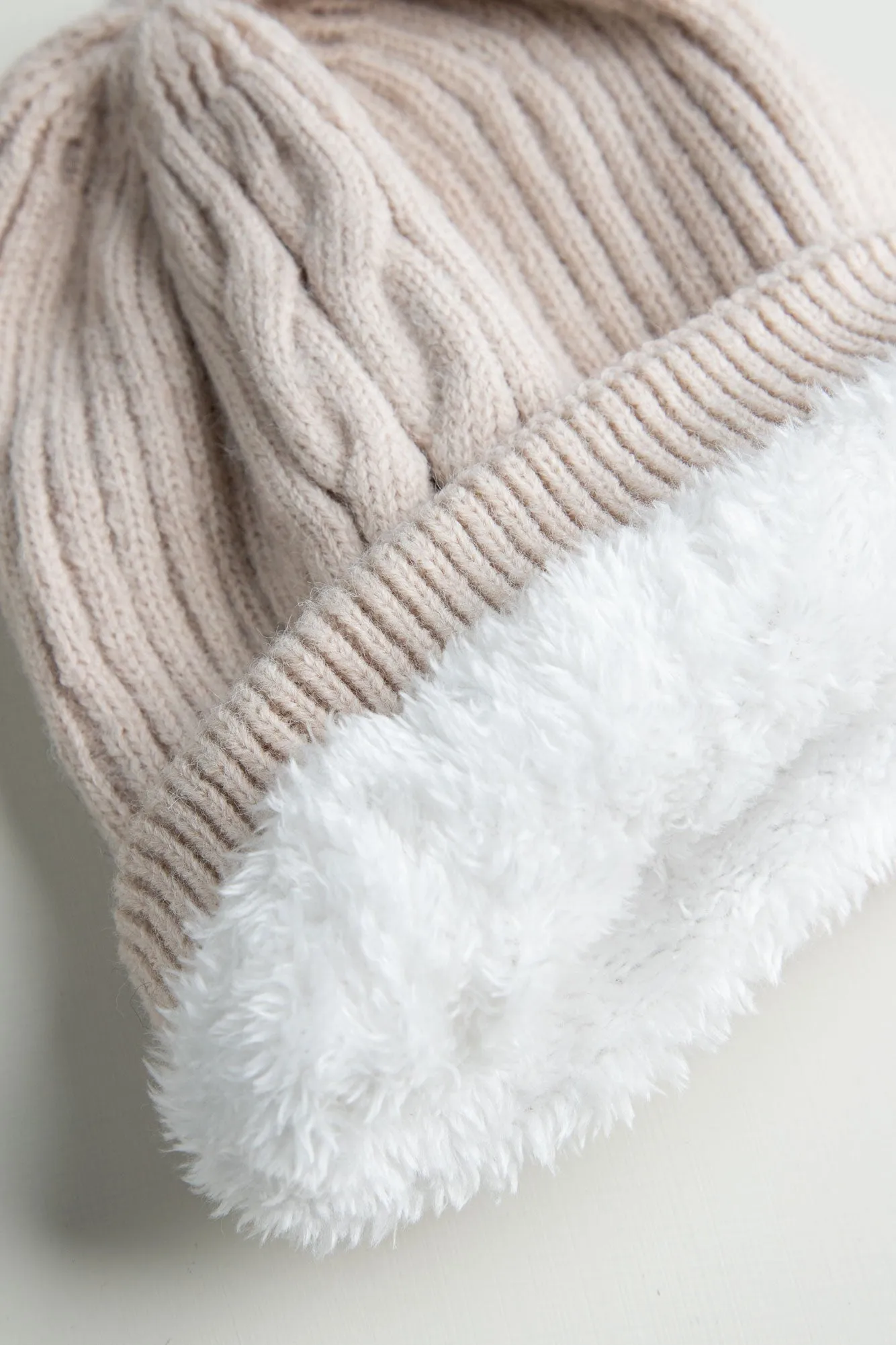 Off-White Merino Beanie