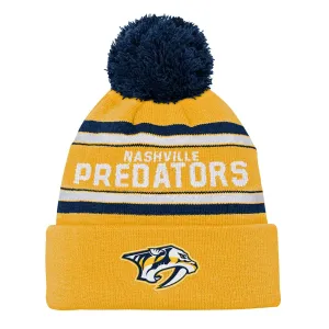 Outer Stuff NHL Jacquard Wordark Youth Toque - Nashville Predators