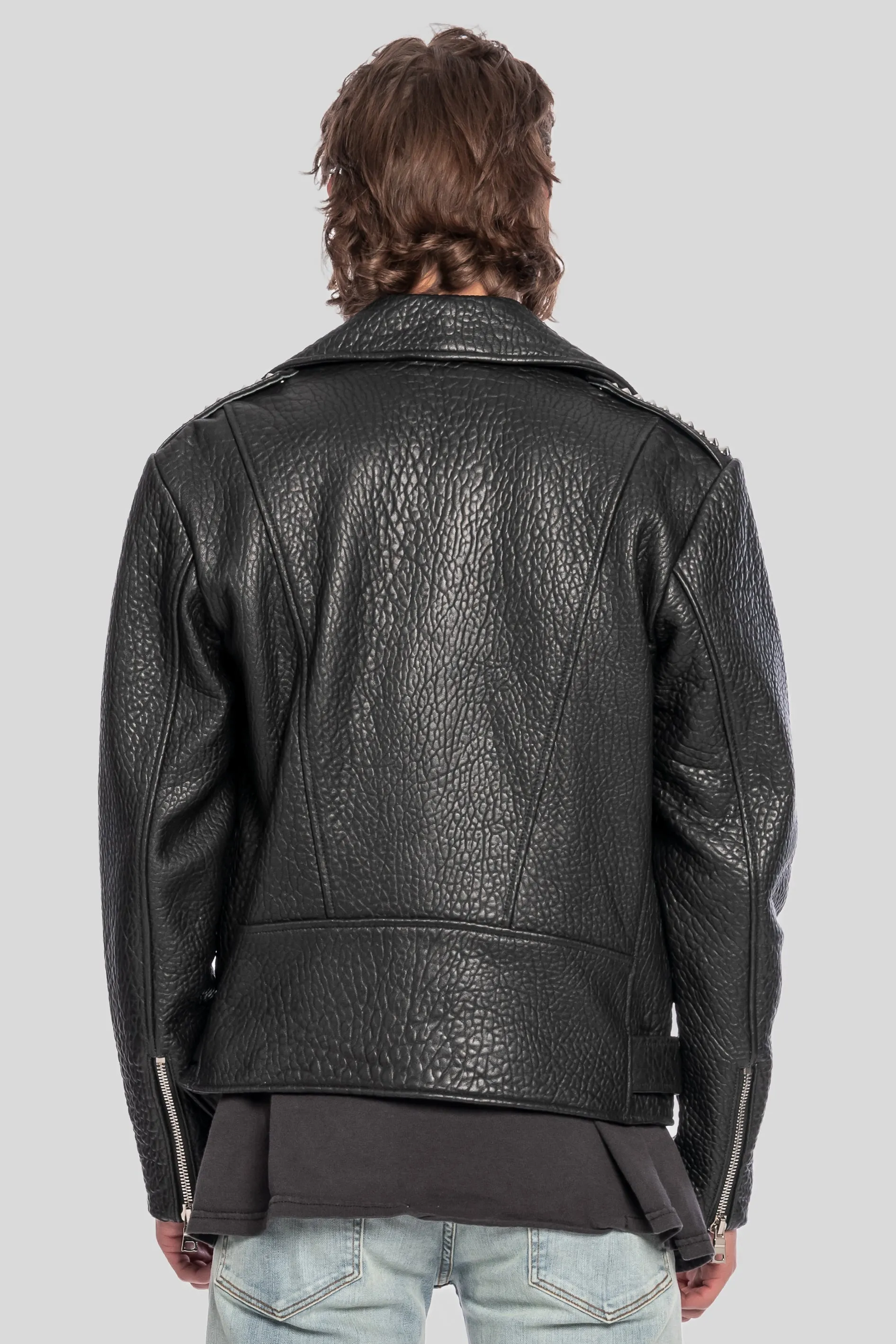 PEBBLED BIKER