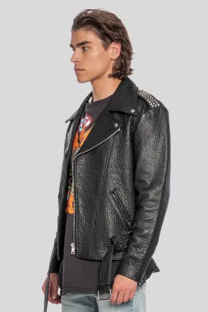 PEBBLED BIKER