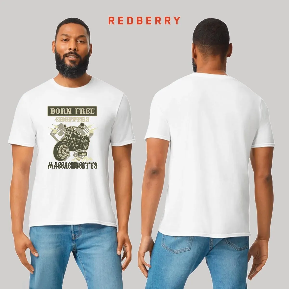 Playera Hombre Motos Biker Motociclista MS1003